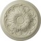 Ekena Millwork Damon Ceiling Medallion (Fits Canopies up to 3 3/8"), Hand-Painted Clear Yellow, 20"OD x 1 1/2"P CM20DACYF - alternate 1